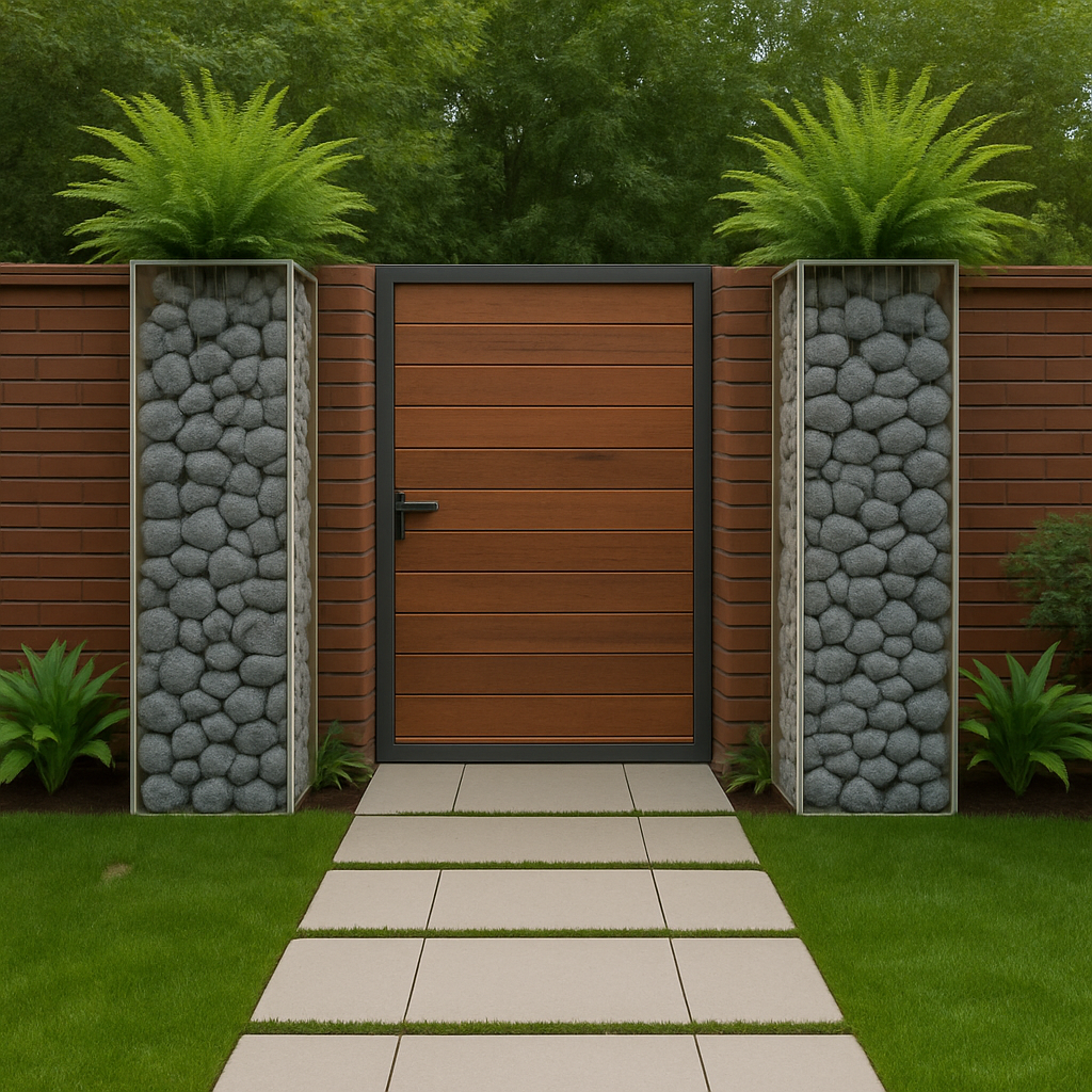 Brick Elegance with Modern Accents