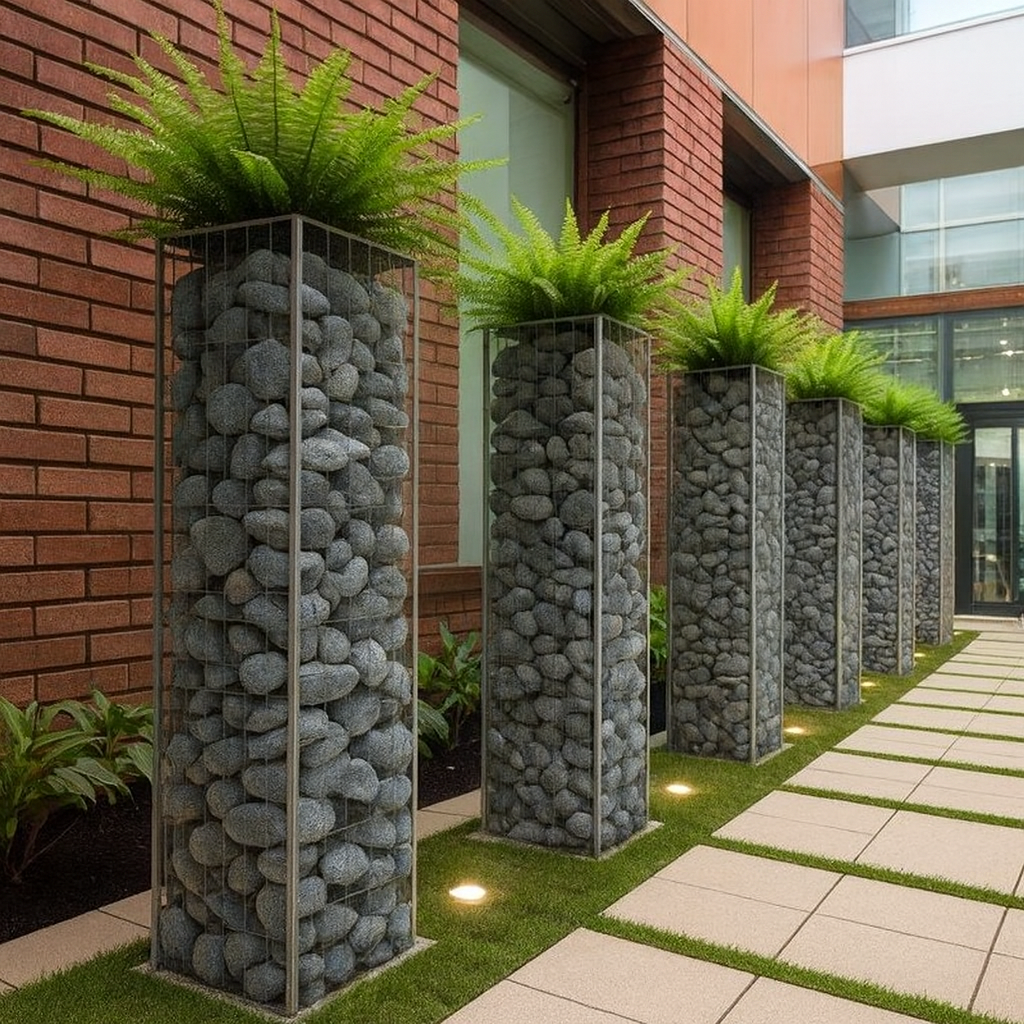 Brick Elegance with Modern Accents